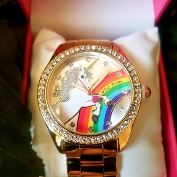 🦄🦄Betsey Johnson RAINBOW and Unicorn Watch🦄🦄